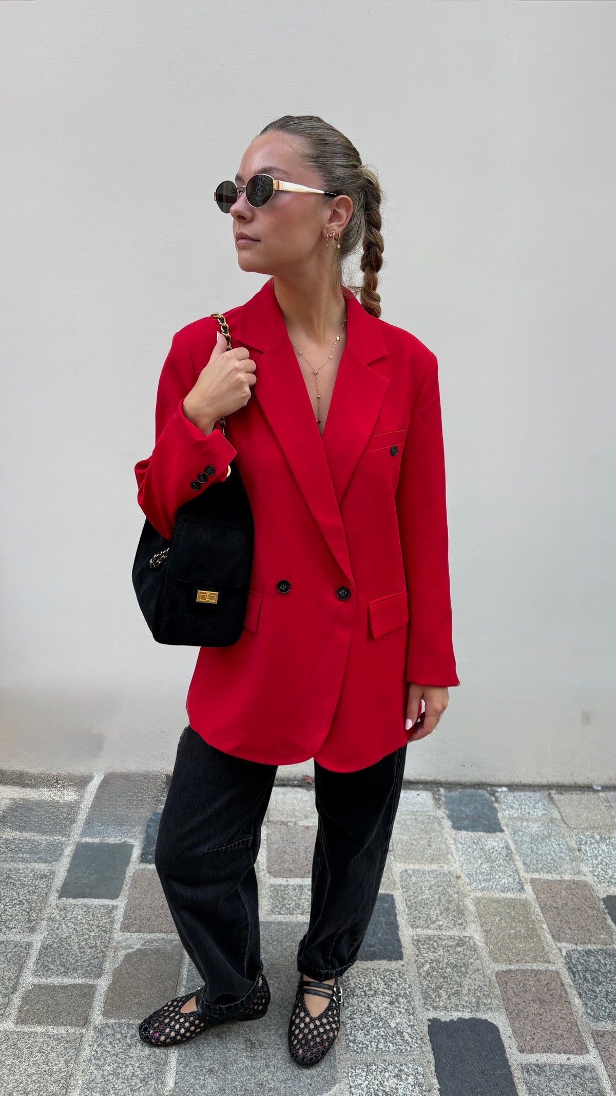 Blazer rouge - ADÈLE
