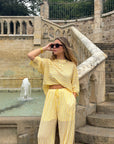Pantalon Fluide Jaune - Sunny