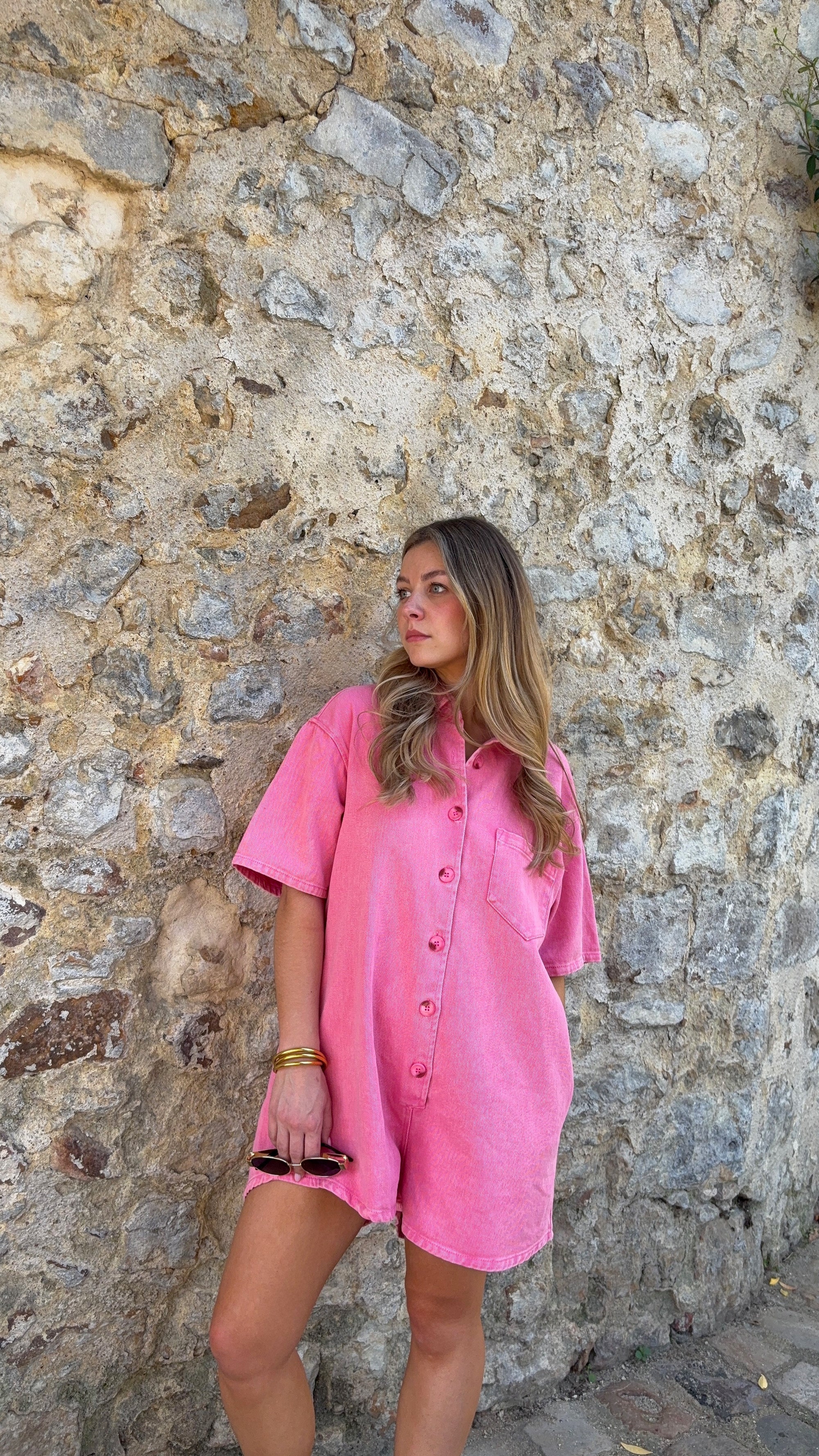 Combinaison Short Rose - ARLO