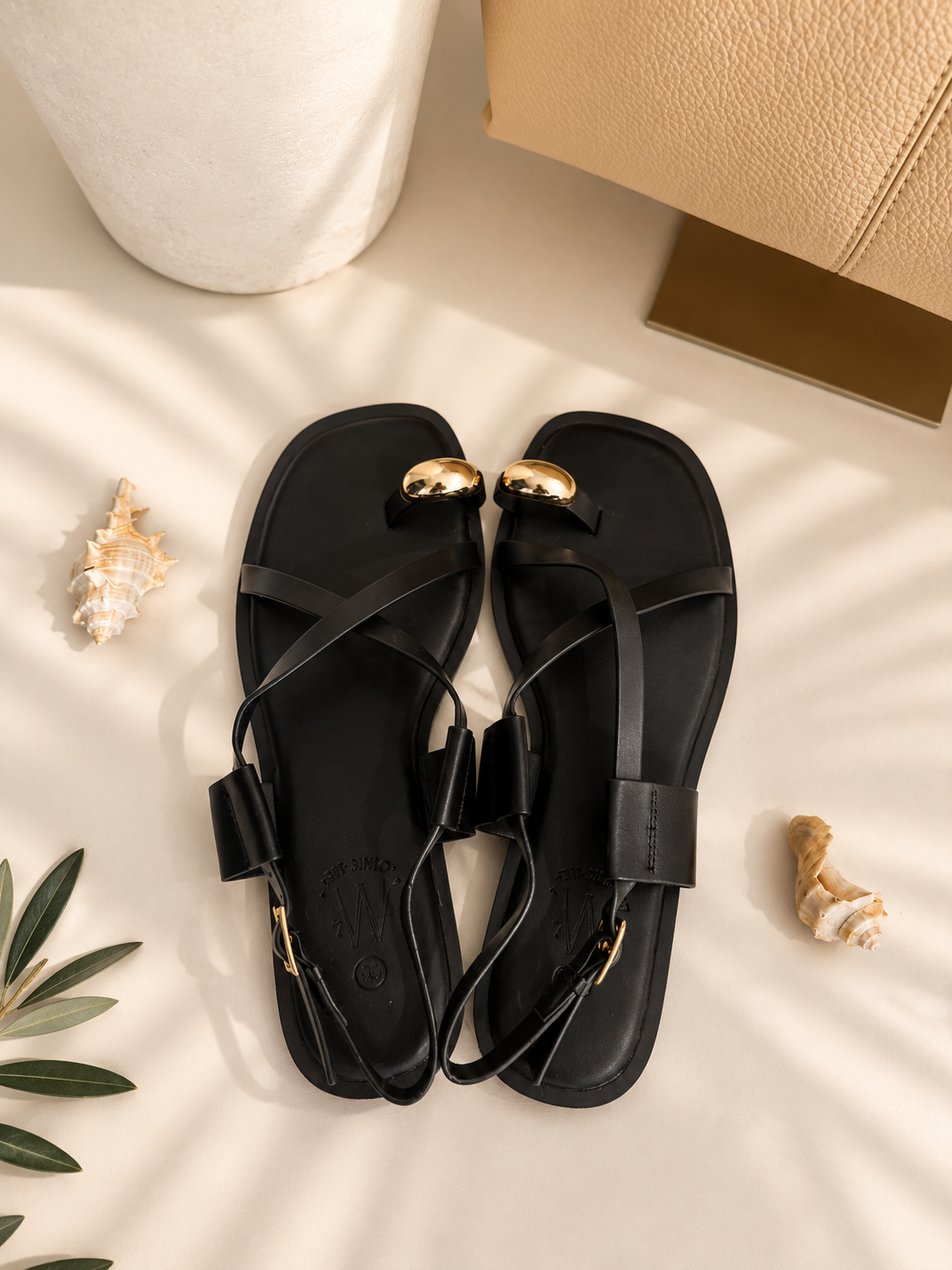 Sandales Noir - Mia