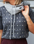 Pull Manon Clou Gris
