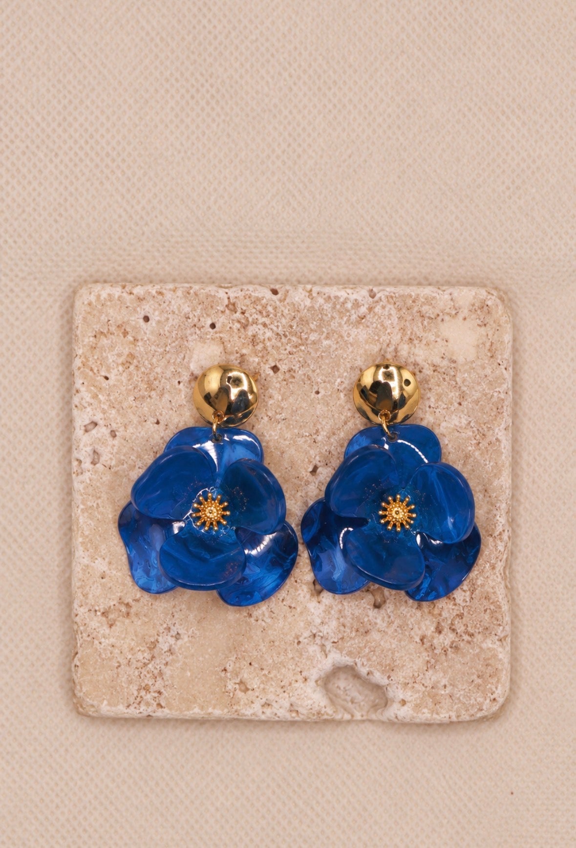 Boucles d’oreilles Création - Camélia