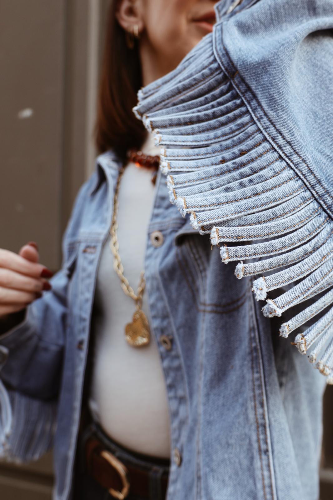 Veste en jean Vaea