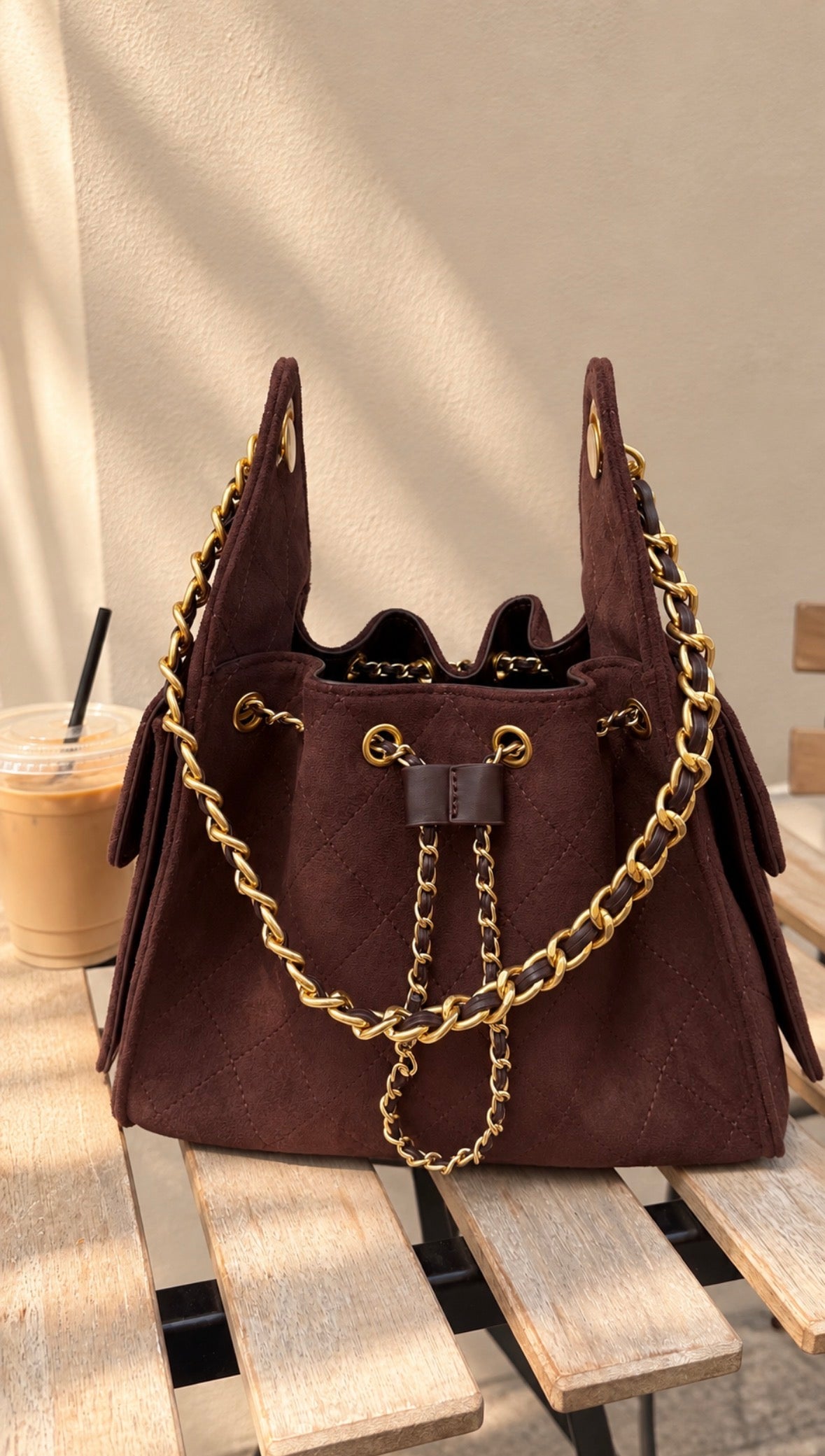 Sac marron - ANGÈLE