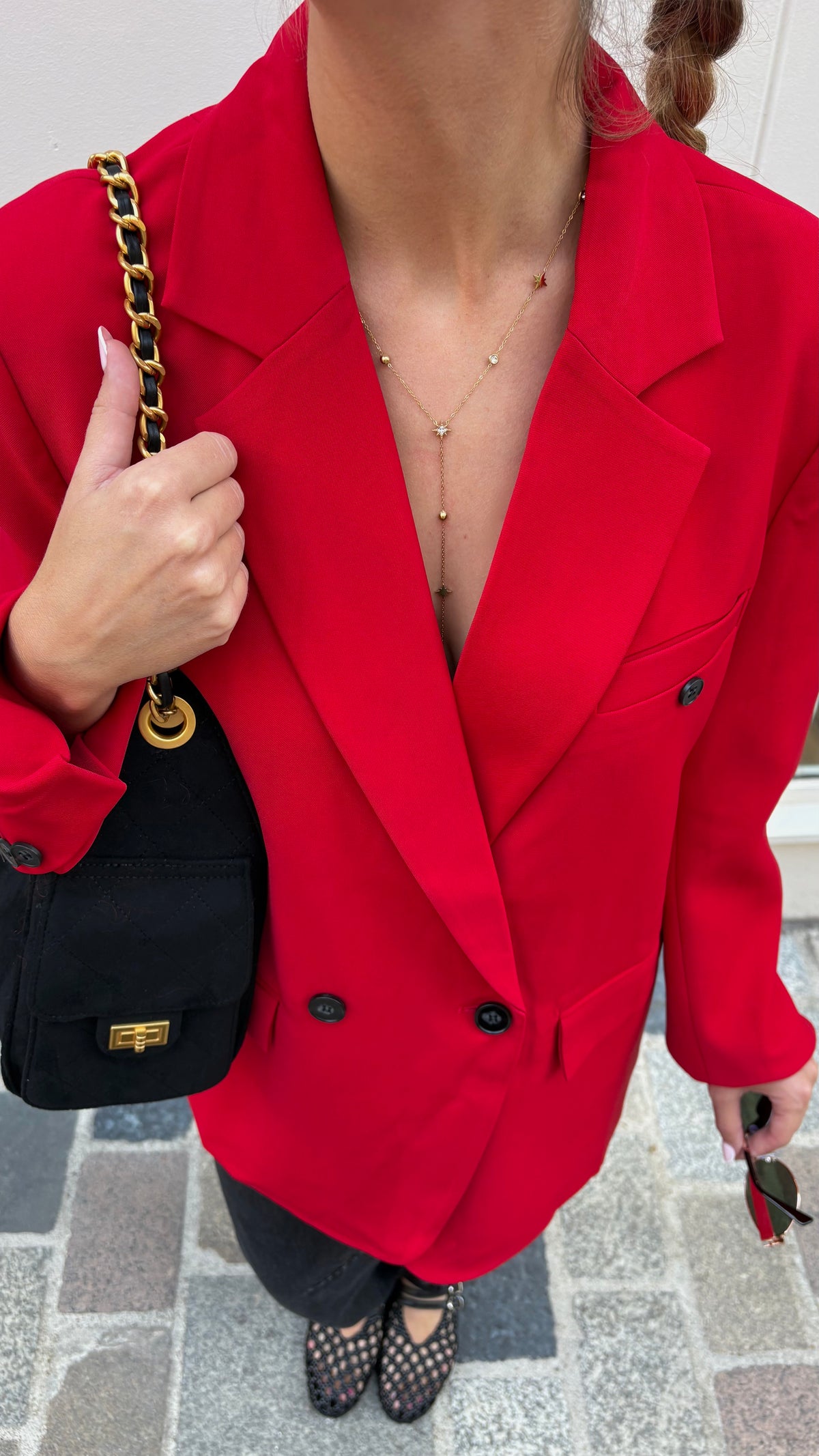 Blazer rouge - ADÈLE