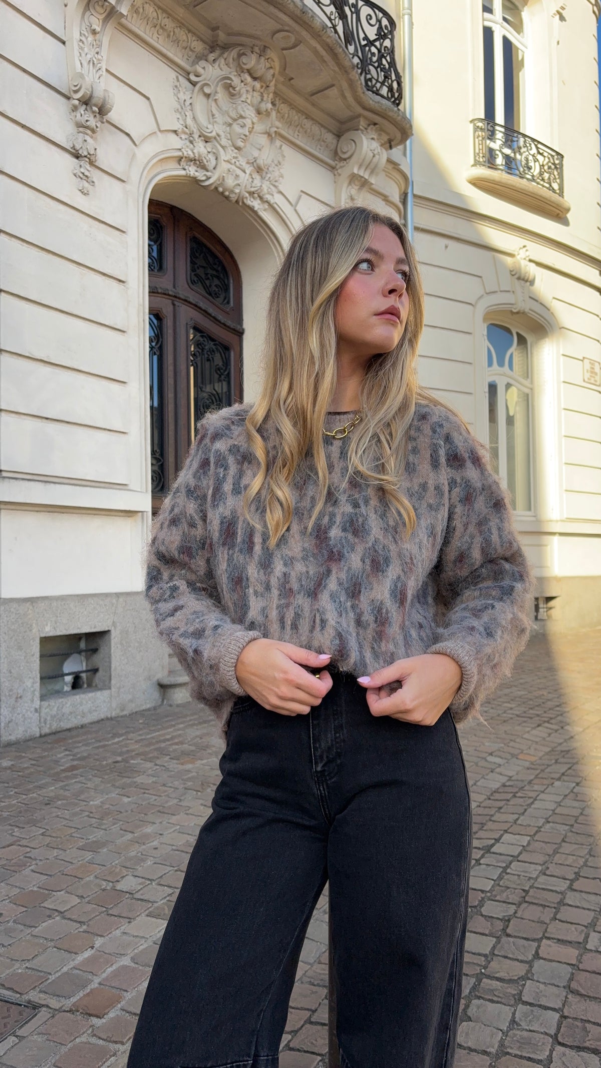 Pull léopard - SOPHIE