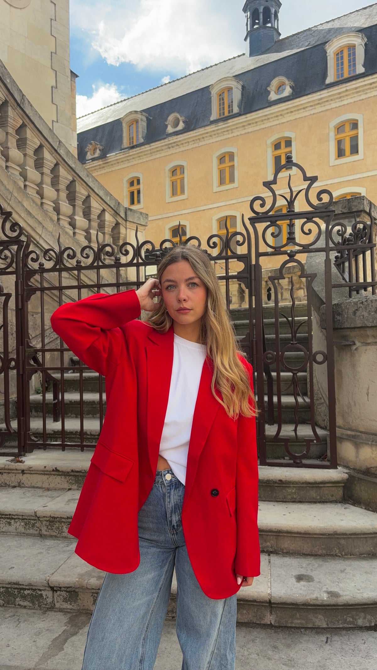 Blazer rouge - ADÈLE