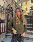 Pull Mohair kaki - NOA