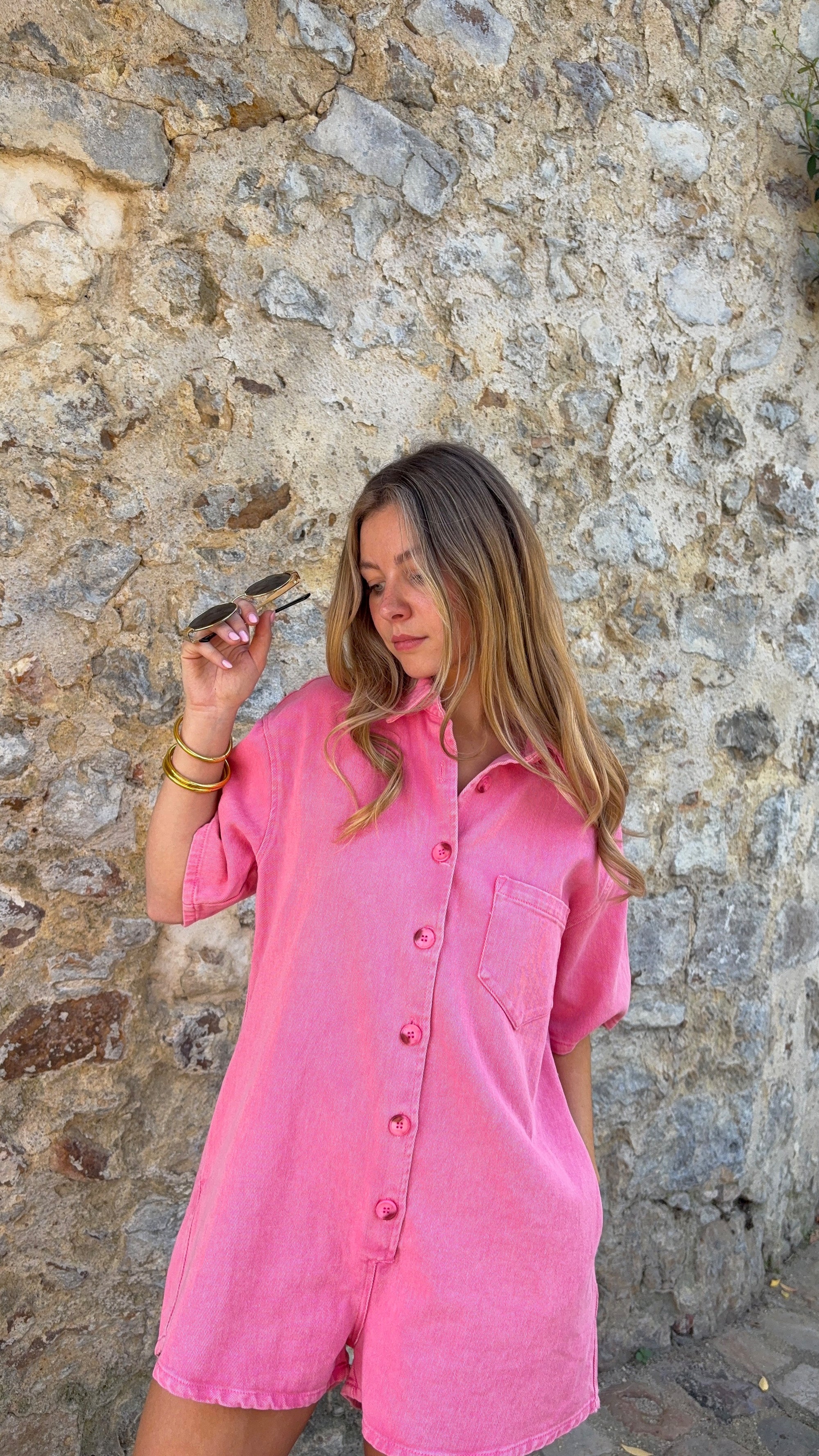 Combinaison Short Rose - ARLO