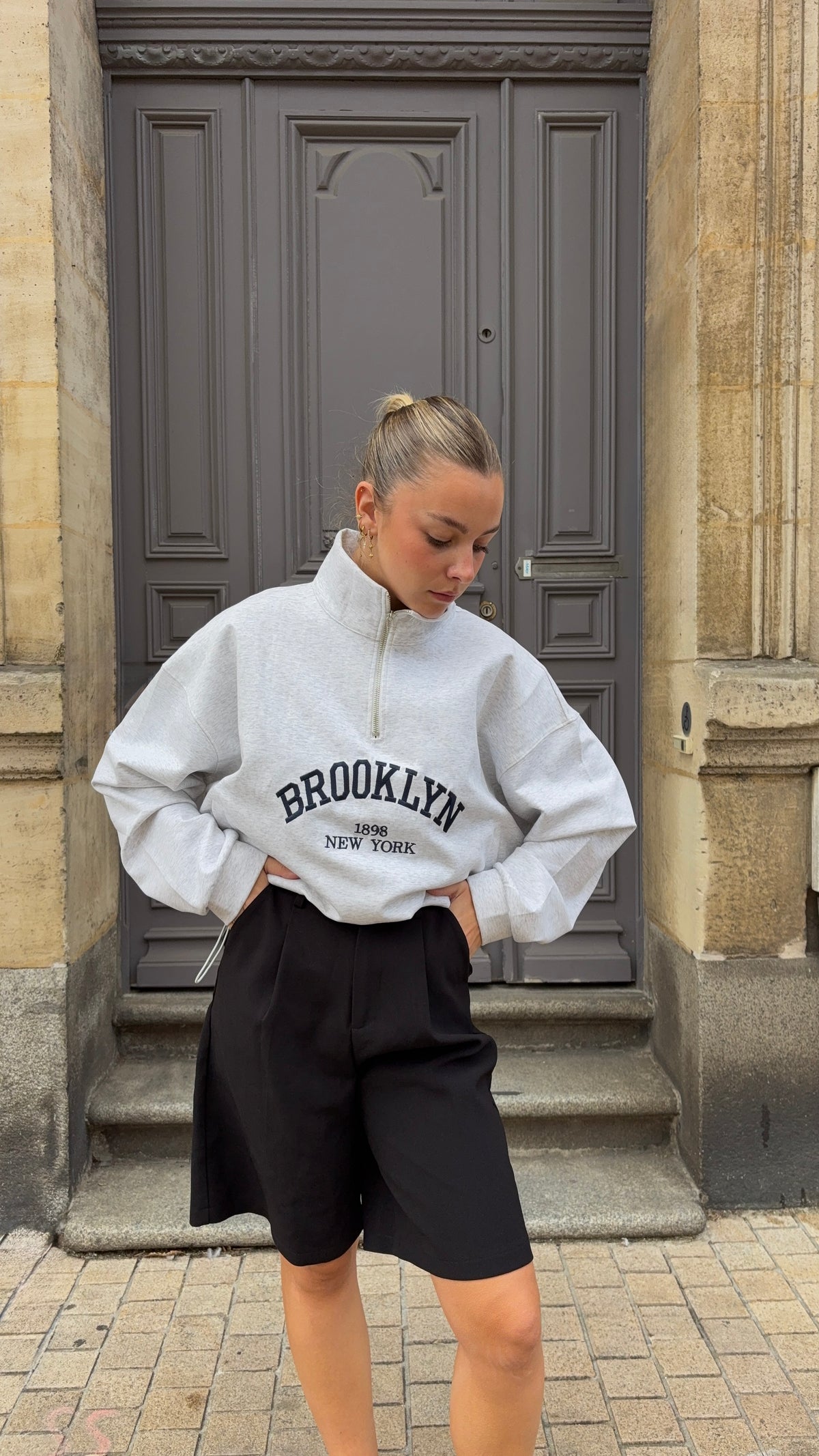 Sweat gris - BROOKLYN