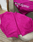 Gilet sans manches Théo fushia
