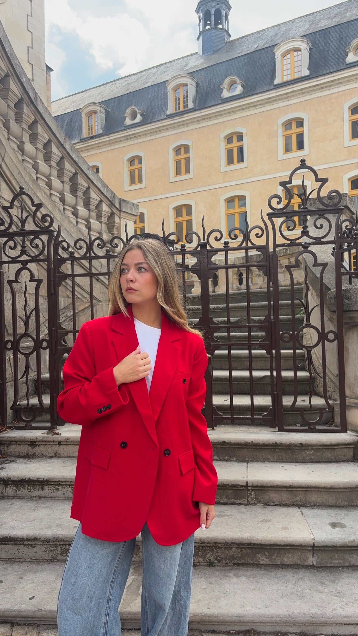 Blazer rouge - ADÈLE