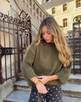 Pull Mohair kaki - NOA