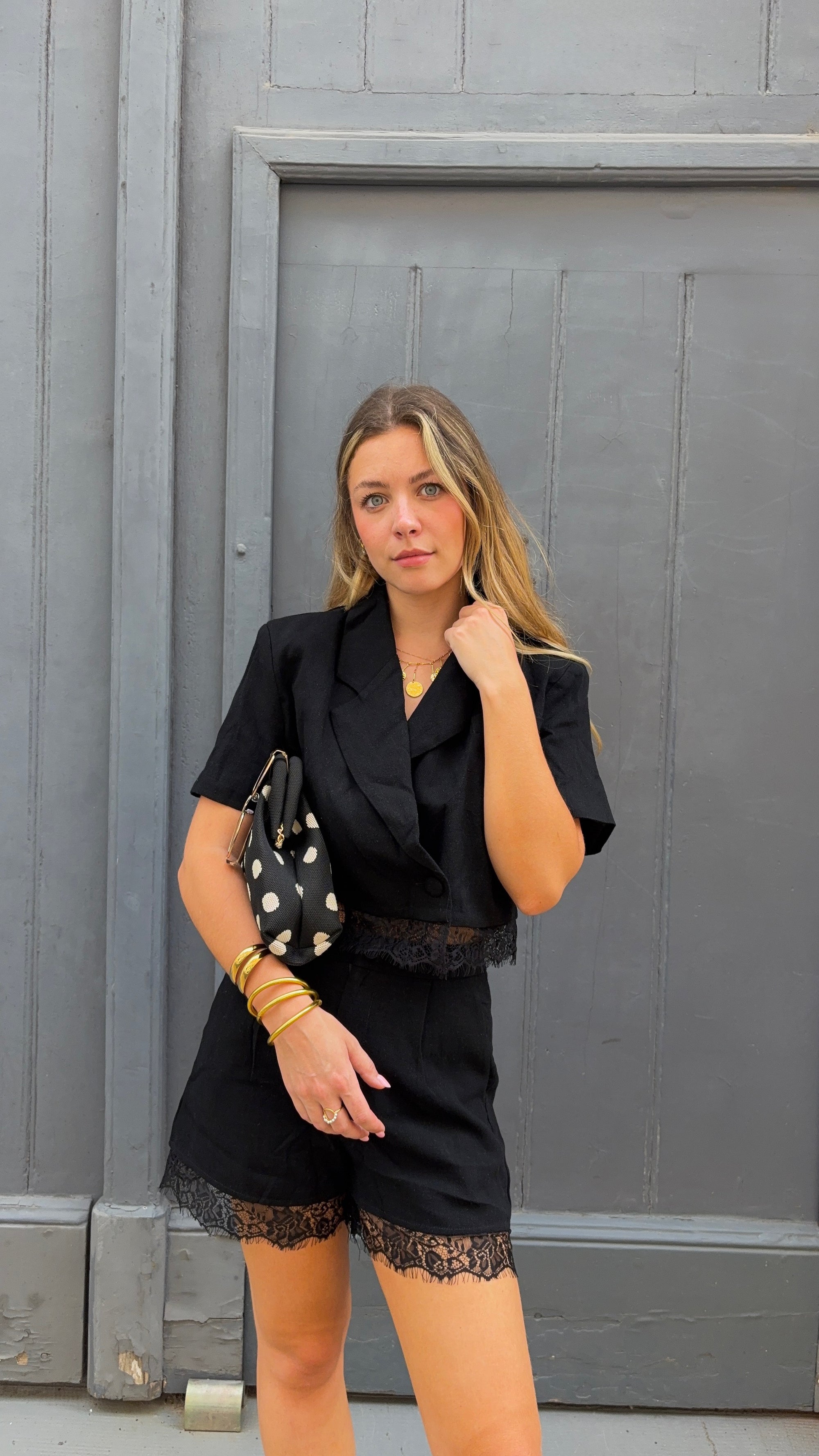 Veste Courte Noir - Romy