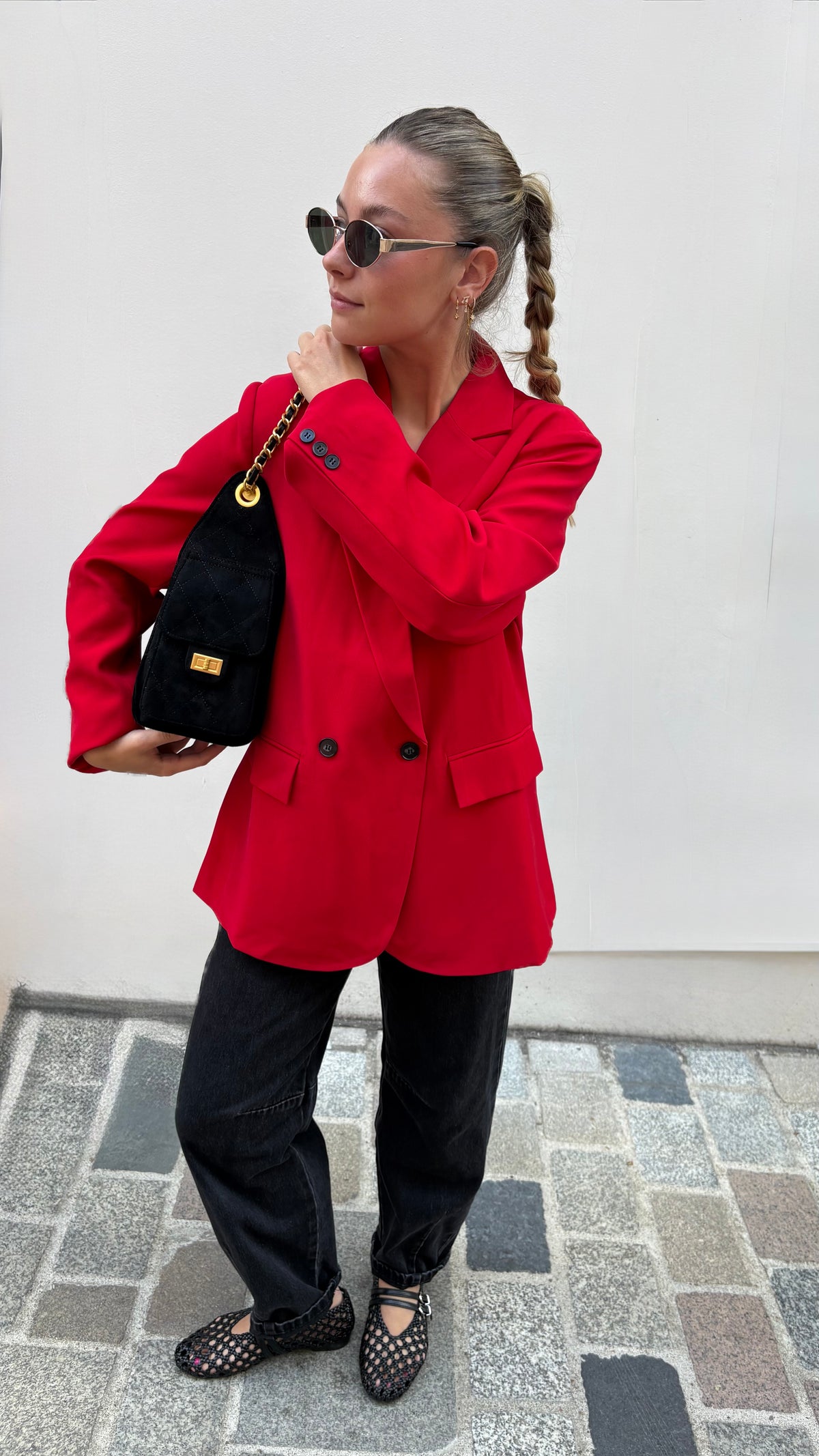 Blazer rouge - ADÈLE
