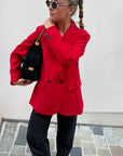 Blazer rouge - ADÈLE