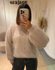 Pull mohair Lisa beige
