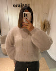 Pull mohair Lisa beige