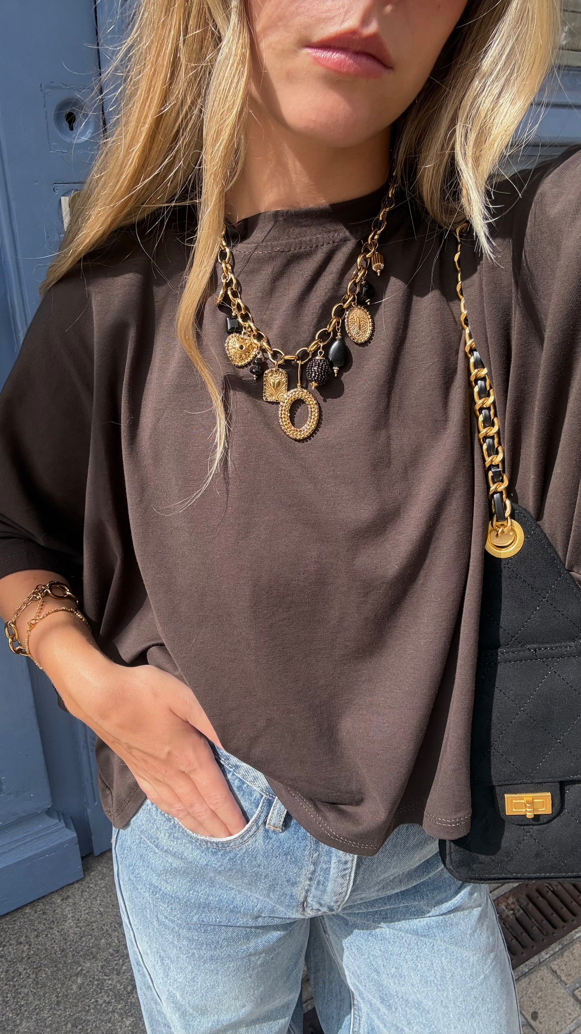 Collier à breloques - LUNA