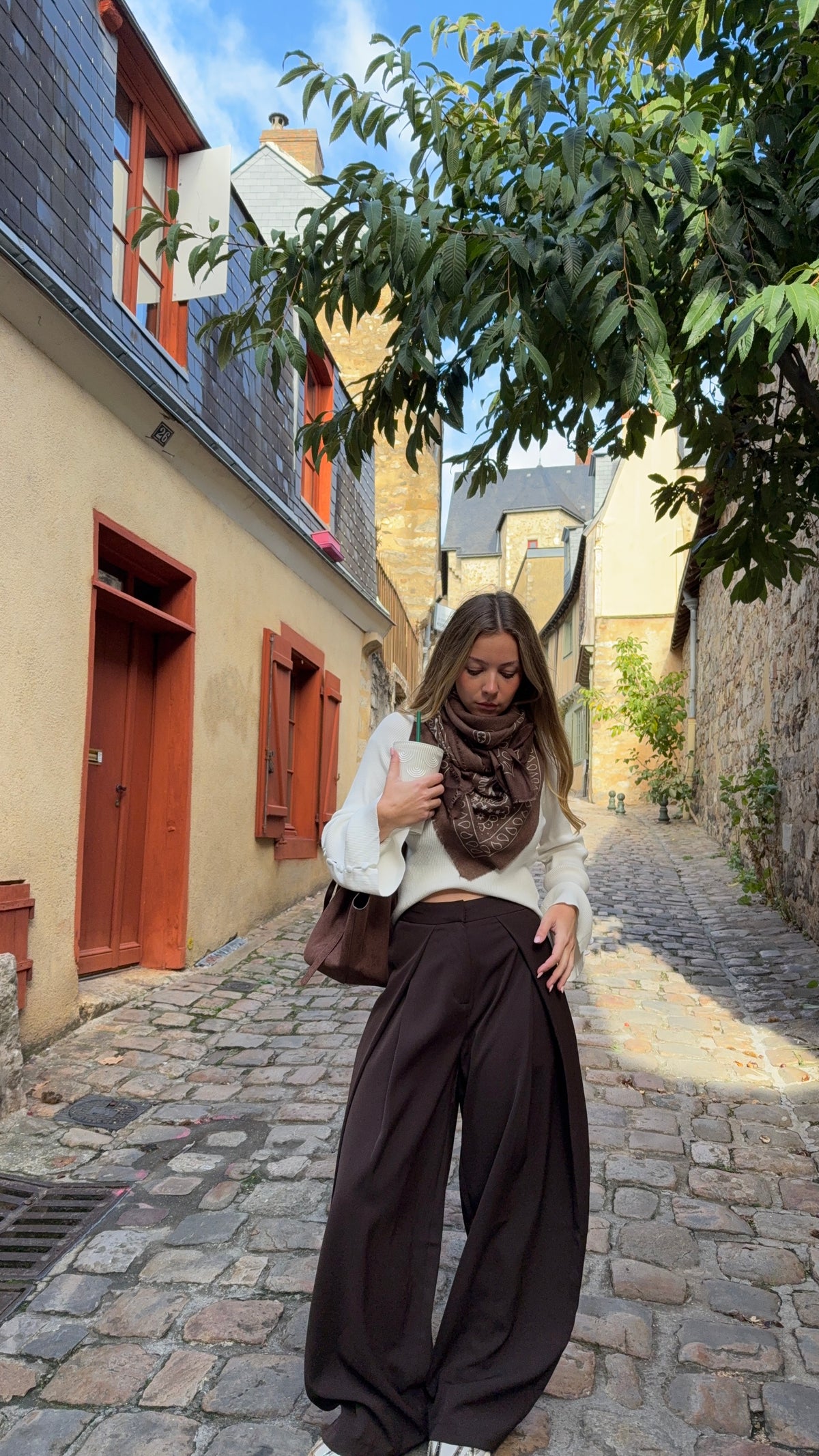Pantalon fluide marron - MALO
