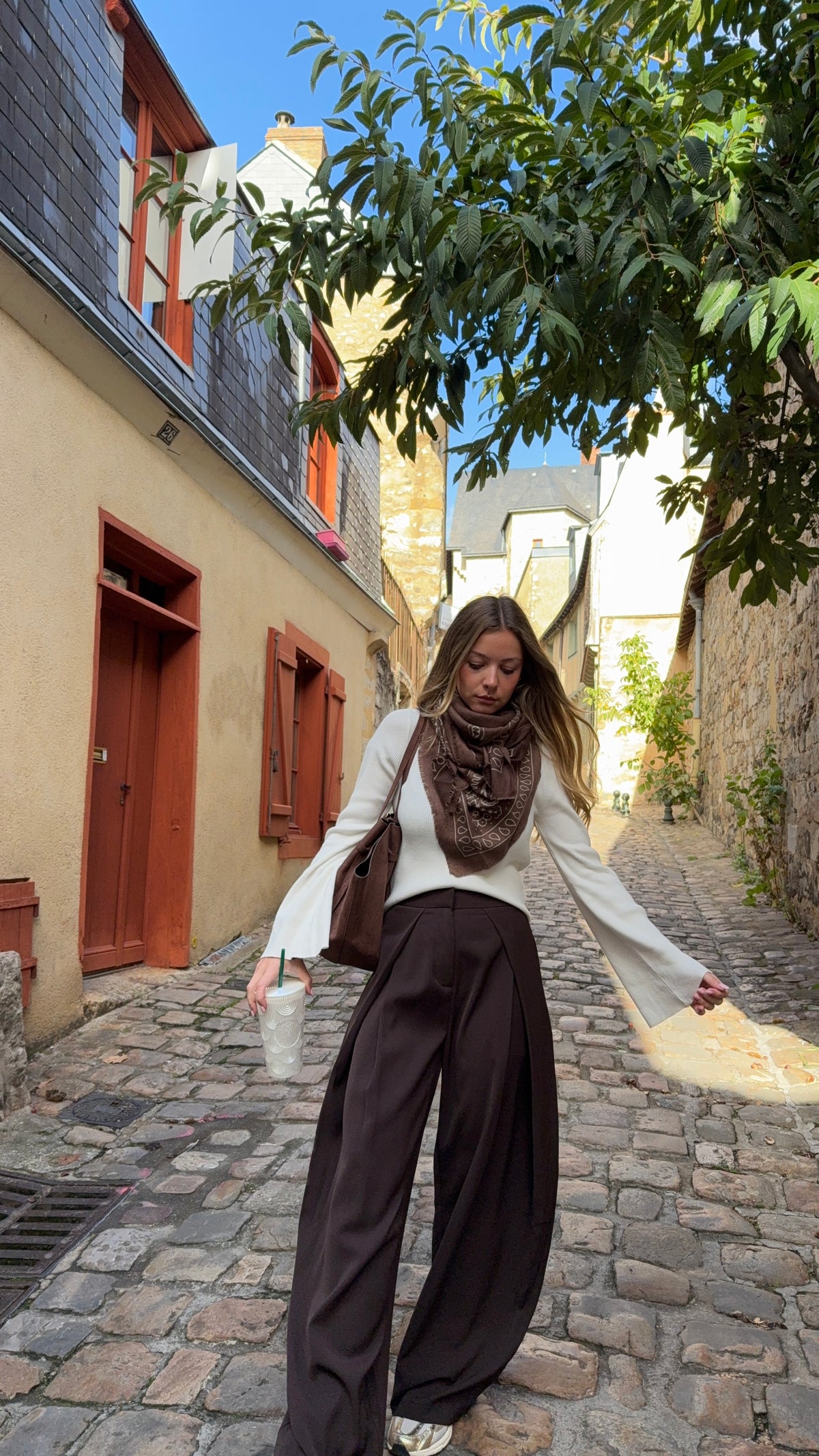 Pantalon fluide marron - MALO