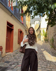 Pantalon fluide marron - MALO
