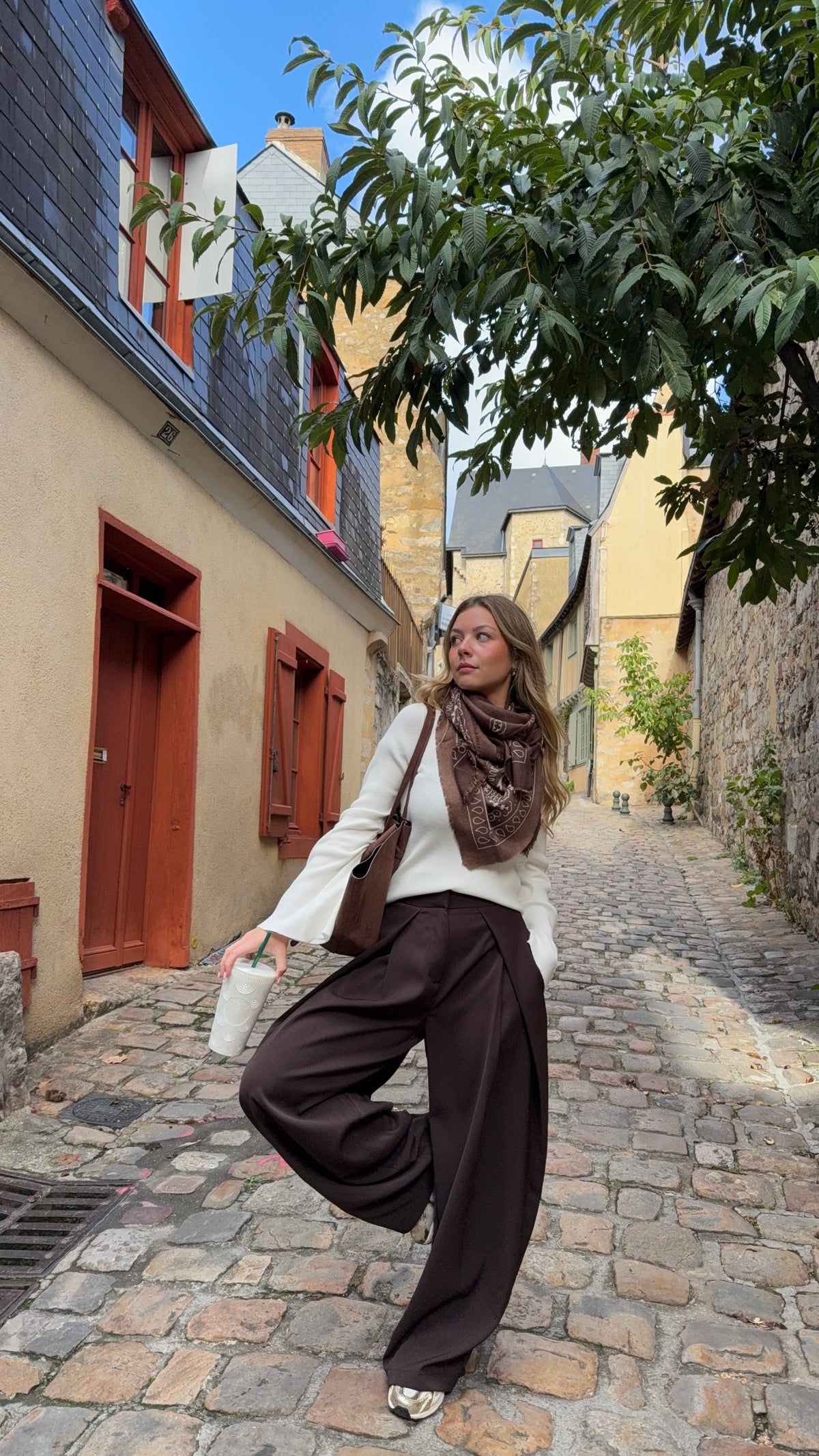 Pantalon fluide marron - MALO
