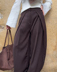 Pantalon fluide marron - MALO