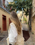 Pull sans manches beige - ALMA