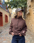 Sweat-shirt marron - ELIOT