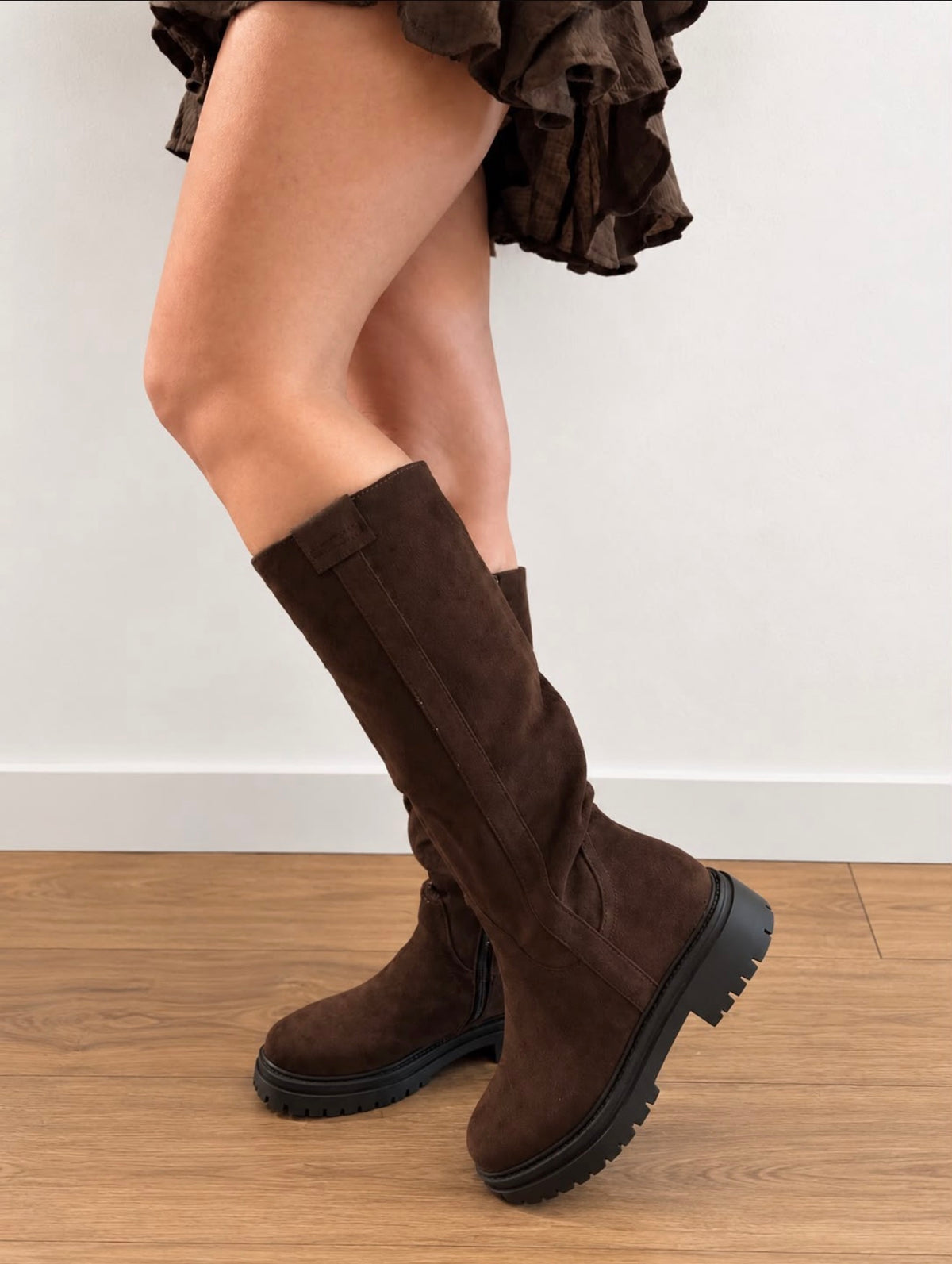 Bottes marron - LOUISE