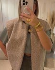 Gilet sans manches Théo Beige
